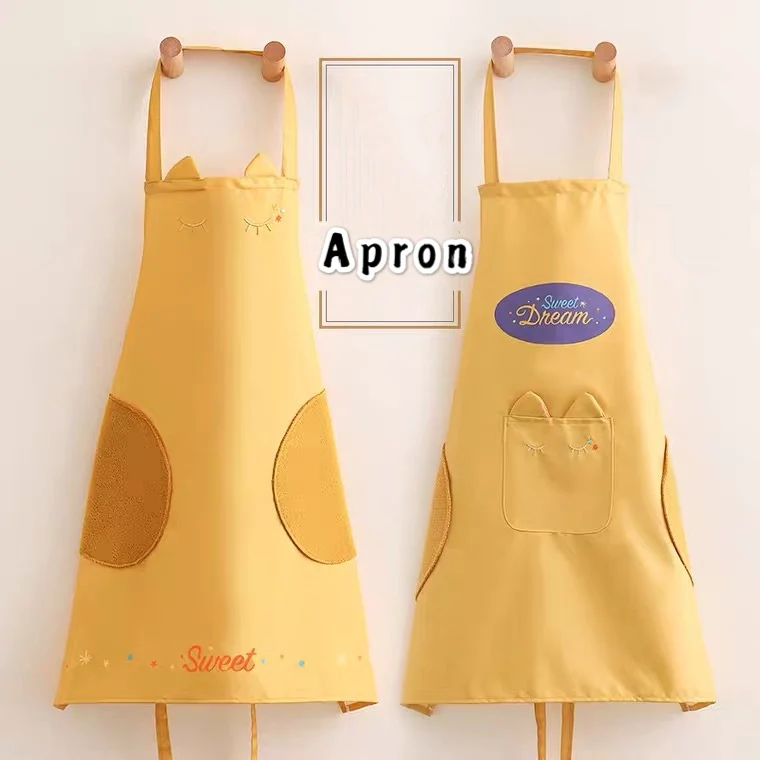 Cute Women Men Kitchen Aprons Hand Erasable Waterproof Home Cooking Apron Oil-proof Antifouling Apron Cleaning Bibs
Cute Women Men Kitchen Aprons Hand Erasable Waterproof Home Cooking Apron Oil-proof Antifouling Apron Cleaning Bibs