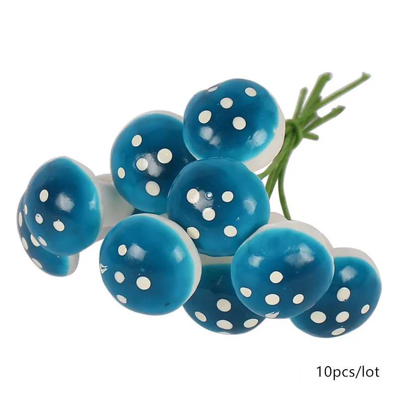 6/10/12/50/70/90pcs Blue Artificial Flowers Cherry Stamen Berries Bunch DIY Wedding Home Christmas Gift Box Wreaths Decoration 6/10/12/50/70/90pcs Blue Artificial Flowers Cherry Stamen Berries Bunch DIY Wedding Home Christmas Gift Box Wreaths Decoration