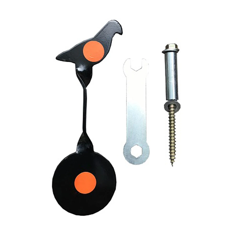 Stainless Steel Bird Decor Hunting Stainless Steel Target Bullseye Shooting Target For Slingshot Spinner Target
Stainless Steel Bird Decor Hunting Stainless Steel Target Bullseye Shooting Target For Slingshot Spinner Target