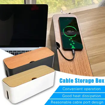 Cable Storage Box Power Strip Wire Case Anti Dust Charger Socket Organizer Network Line Storage Bin Charger Wire Management
Cable Storage Box Power Strip Wire Case Anti Dust Charger Socket Organizer Network Line Storage Bin Charger Wire Management