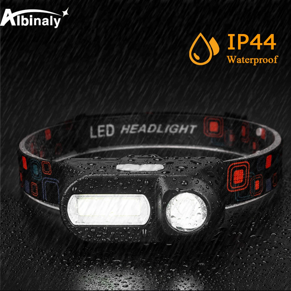 Portable COB LED Headlamp USB Rechargeable 7 Lighting Modes Head lamp Fishing headlight flashlight torch
Portable COB LED Headlamp USB Rechargeable 7 Lighting Modes Head lamp Fishing headlight flashlight torch