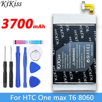 

3700mAh High Capacity Battery For HTC One MAX T6 809D 8060 8160 8088 8090 803e 803s Mobile Phone Battery BOP3P100 B0P3P100
