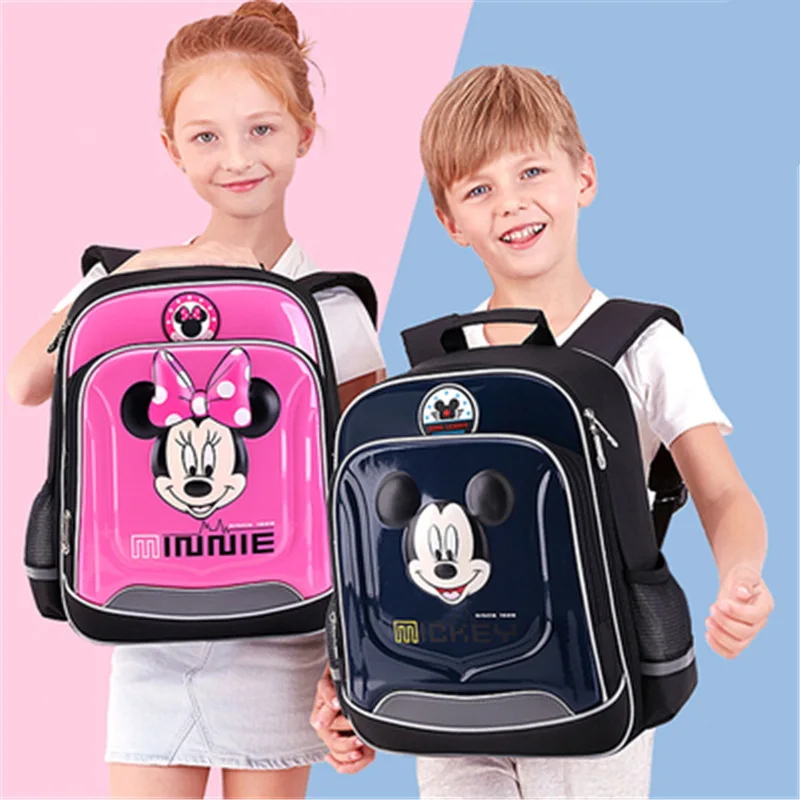 Disney Children School Bag Minnie Mickey Backpack for Primary School Students 5-14 Years Old Decompression Spine Protection Bag
Disney Children School Bag Minnie Mickey Backpack for Primary School Students 5-14 Years Old Decompression Spine Protection Bag