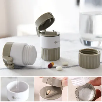 Japanese Portable Medicine Cutter Pill Storage Box Organizer Travel Storage Containers Grinder Creative Home Medicine Grinder
Japanese Portable Medicine Cutter Pill Storage Box Organizer Travel Storage Containers Grinder Creative Home Medicine Grinder