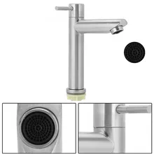 Faucet Chrome Basin Kitchen Bathroom Mixer Sink Tap Cold Matte Stainless Steel G1/2 Thread Energy‑Saving Bubbler Basin Faucets
Faucet Chrome Basin Kitchen Bathroom Mixer Sink Tap Cold Matte Stainless Steel G1/2 Thread Energy‑Saving Bubbler Basin Faucets