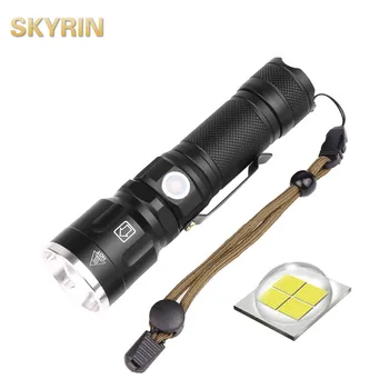 Led flashlight Ultra Bright torch XHP50 LED Camping light 5 switch Modes waterproof Zoomable Bicycle Light use 18650 battery
Led flashlight Ultra Bright torch XHP50 LED Camping light 5 switch Modes waterproof Zoomable Bicycle Light use 18650 battery