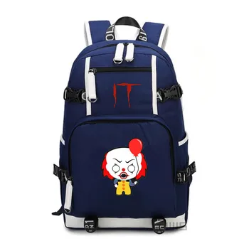 Moive Stephen King's It Backpack Canvas School Bags shoulder bag printing Travel Bags Laptop rucksack for children
Moive Stephen King's It Backpack Canvas School Bags shoulder bag printing Travel Bags Laptop rucksack for children