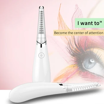 USB Eyelash Curler Portable Eyelash Makeup Instrument Long Lasting Curly Heated Lashes Women Daily Cosmetic Tools Rechargeable 
USB Eyelash Curler Portable Eyelash Makeup Instrument Long Lasting Curly Heated Lashes Women Daily Cosmetic Tools Rechargeable