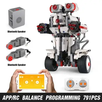 RC Robot Mould King Technic Idea MINDSTORMS Programme Remote Control Robot WALL E Model Building Bricks Blocks 31313 Toys 13027
RC Robot Mould King Technic Idea MINDSTORMS Programme Remote Control Robot WALL E Model Building Bricks Blocks 31313 Toys 13027