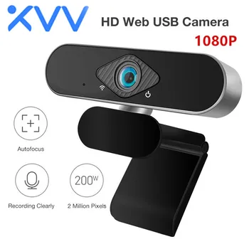 Xiaovv 1080P Webcam With Microphone 150° Wide Angle USB HD Camera Laptop Computer Webcast For Zoom YouTube Skype FaceTime
Xiaovv 1080P Webcam With Microphone 150° Wide Angle USB HD Camera Laptop Computer Webcast For Zoom YouTube Skype FaceTime
