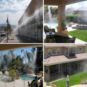 Summer Tap Water Pressure Water Sprayer Garden Fog Spray Set Low Pressure Atomization System Patio Cooling Misting Kit
Summer Tap Water Pressure Water Sprayer Garden Fog Spray Set Low Pressure Atomization System Patio Cooling Misting Kit