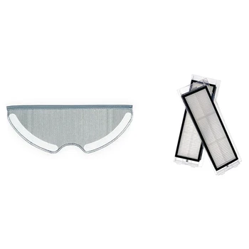 2Pcs Hepa Filter Replacement for 360 S7 Robotic Filter & 2x for 360 S7 Mop Cloth Cleaning Mop Cloth
2Pcs Hepa Filter Replacement for 360 S7 Robotic Filter & 2x for 360 S7 Mop Cloth Cleaning Mop Cloth