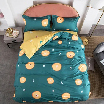 Grapefruit Fruit Cartoon Bedding Set for Kids Adult Duvet Cover King Queen Size Printing Bed Set Green Home Textiles Bedclothes
Grapefruit Fruit Cartoon Bedding Set for Kids Adult Duvet Cover King Queen Size Printing Bed Set Green Home Textiles Bedclothes
