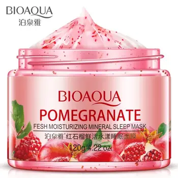 Bioaqua Pomegranate Essence Hydrating Sleep Mask Face Mask Anti Wrinkle Aging Moisturizing Whitening Skin Cleansing Clay Mask
Bioaqua Pomegranate Essence Hydrating Sleep Mask Face Mask Anti Wrinkle Aging Moisturizing Whitening Skin Cleansing Clay Mask