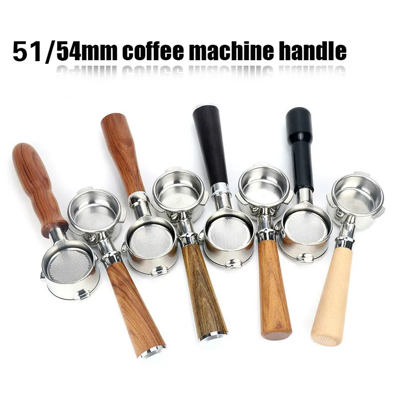 Bottomless Portafilter 51/54mm Espresso Coffee Machine Handle Coffee Tools For Coffee Filter بورتاÙلتر 54 بورتاÙلتر 51
Bottomless Portafilter 51/54mm Espresso Coffee Machine Handle Coffee Tools For Coffee Filter بورتاÙلتر 54 بورتاÙلتر 51