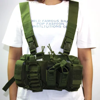 Military Vest Airsoft Paintball Carrier Lightweight Vest Mag Magazine Pouch Strike Chest Rig Pack CS Hunting Equipment Vest
Military Vest Airsoft Paintball Carrier Lightweight Vest Mag Magazine Pouch Strike Chest Rig Pack CS Hunting Equipment Vest