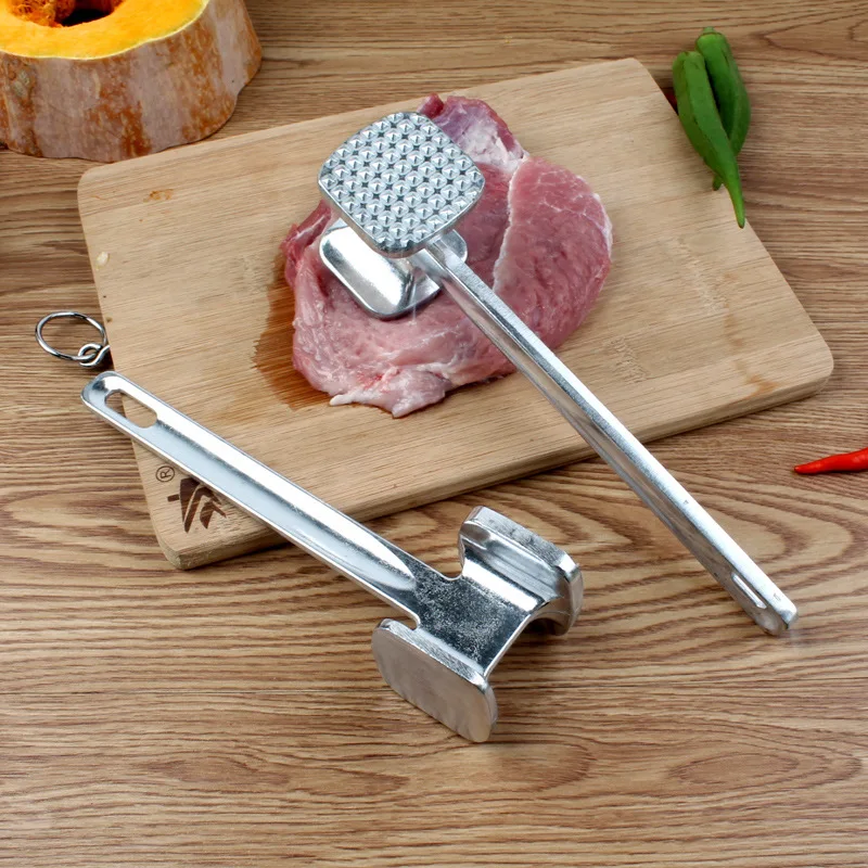 Multifunction Zinc Meat Grinder Loose Tenderizers Steak Beef Chicken Hammer Portable Two Sides Mallet Needle Kitchen Accessories
Multifunction Zinc Meat Grinder Loose Tenderizers Steak Beef Chicken Hammer Portable Two Sides Mallet Needle Kitchen Accessories