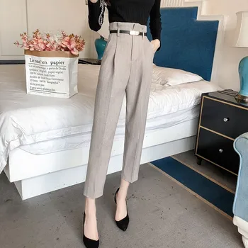 Women's Skinny Stretch Pull-On High Waist Jegging New All-matched Summer Business Women Ankle Length Suit Pants Work Wear
Women's Skinny Stretch Pull-On High Waist Jegging New All-matched Summer Business Women Ankle Length Suit Pants Work Wear