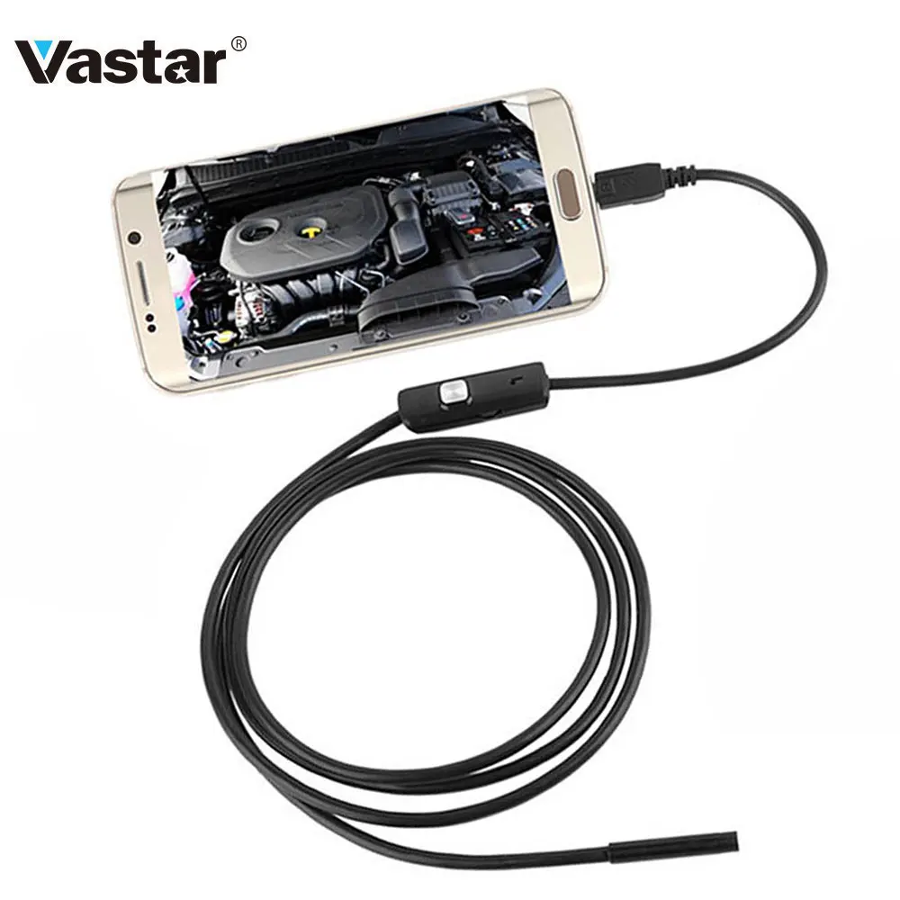 Vastar USB Android Endoscope Camera Waterproof Inspection Borescope Flexible Camera 5.5mm 7mm for Android PC Notebook
Vastar USB Android Endoscope Camera Waterproof Inspection Borescope Flexible Camera 5.5mm 7mm for Android PC Notebook