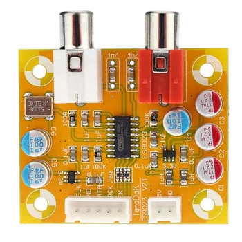 ES9023 Decoder Board I2S Input / 192KHZ 24Bit Synchronous Asynchronous Red Core Player Upgraded Version
ES9023 Decoder Board I2S Input / 192KHZ 24Bit Synchronous Asynchronous Red Core Player Upgraded Version