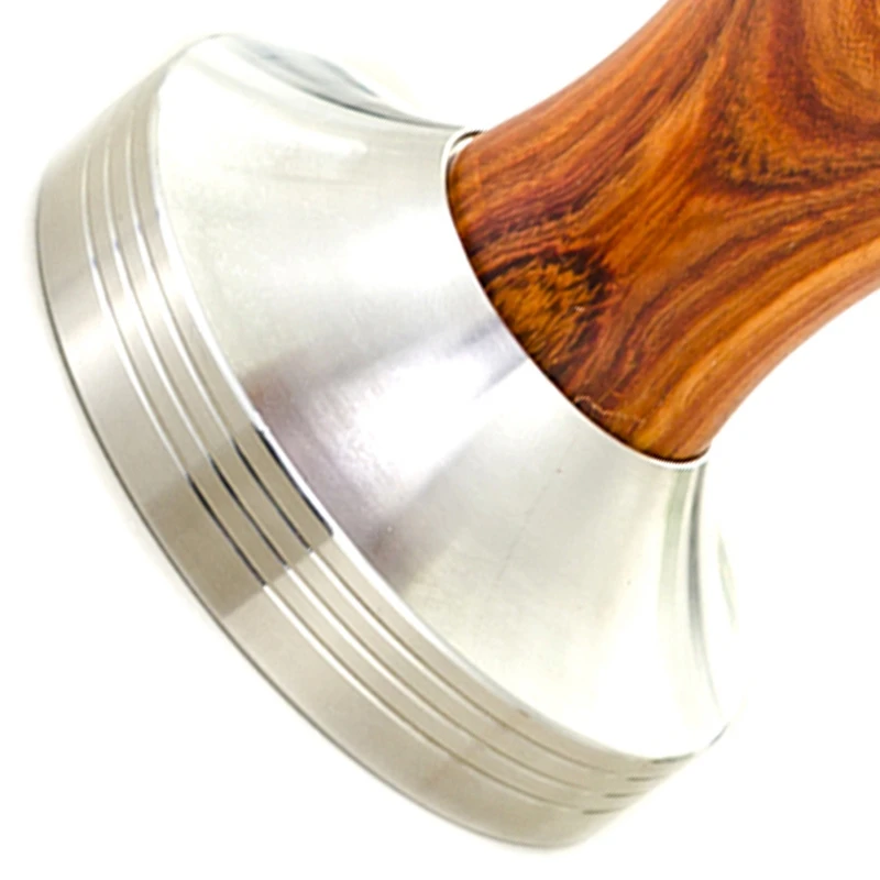 304 Stainless Steel Coffee Tamper Chacate Preto Wood Handle Coffee Powder Hammer Cafe Accessories 58Mm
304 Stainless Steel Coffee Tamper Chacate Preto Wood Handle Coffee Powder Hammer Cafe Accessories 58Mm