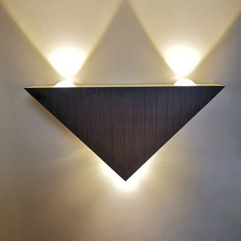 AC85-265V Led Wall Light Triangle Aluminum Wall Lamp Triangular 3W Wall Sconce Light Fixture Home Bedroom Bathroom Lighting 
AC85-265V Led Wall Light Triangle Aluminum Wall Lamp Triangular 3W Wall Sconce Light Fixture Home Bedroom Bathroom Lighting