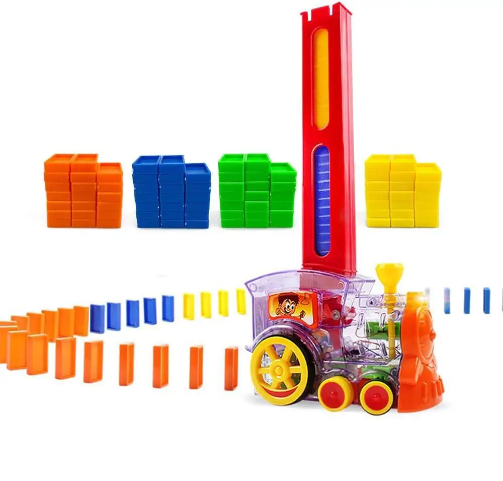 HobbyLane Domino Train Domino Blocks Set Building Stacking Toy Blocks Domino Set for 3-7 Year Old Boys Girls Kids Gifts
HobbyLane Domino Train Domino Blocks Set Building Stacking Toy Blocks Domino Set for 3-7 Year Old Boys Girls Kids Gifts