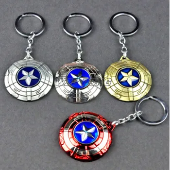 4Pcs/set Avengers Captain America Shield Accessories Keychain Metal Shield Figurine Dolls Toys Birthday Gift
4Pcs/set Avengers Captain America Shield Accessories Keychain Metal Shield Figurine Dolls Toys Birthday Gift