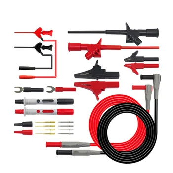 1 Set Multimeter Electronic Probe Test Hook Test Lead Kit Multifunction Replaceable Accessories WWO66
1 Set Multimeter Electronic Probe Test Hook Test Lead Kit Multifunction Replaceable Accessories WWO66