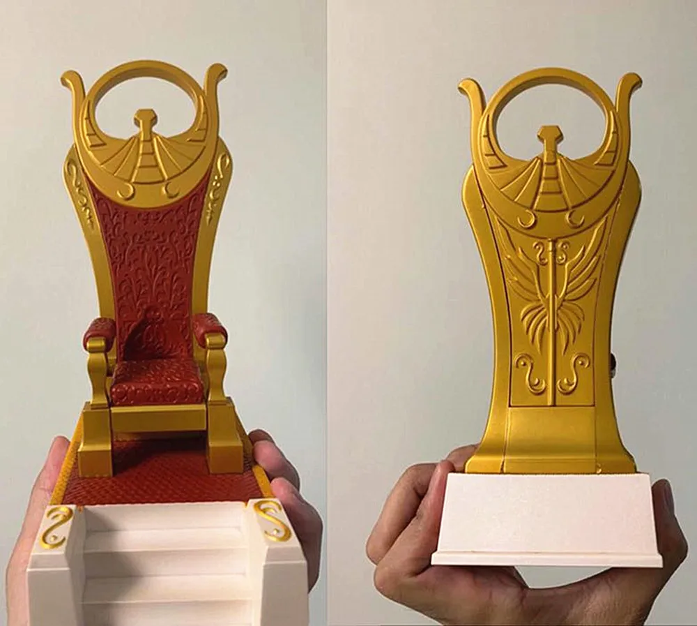 GT Saint Seiya Cloth Myth Throne Chair for EX Casual clothes Goddess Athena Saori S013
GT Saint Seiya Cloth Myth Throne Chair for EX Casual clothes Goddess Athena Saori S013