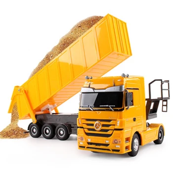RC Truck 2.4G Big RC Dumper Tilting Cart Remote Control Tip Lorry Auto Lift Engineer Container Vehicle With Light&Sound Toy Gift
RC Truck 2.4G Big RC Dumper Tilting Cart Remote Control Tip Lorry Auto Lift Engineer Container Vehicle With Light&Sound Toy Gift