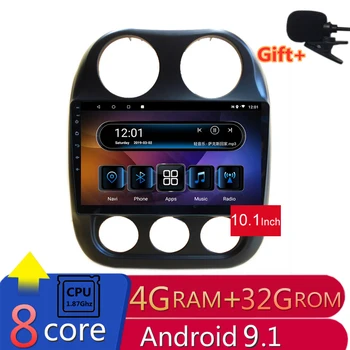 10" 4G RAM 2.5D IPS 8 CORE Android 9.1 Car DVD Multimedia Player GPS for JEEP COMPASS 2010 2011 -2016 audio car radio navigation
10" 4G RAM 2.5D IPS 8 CORE Android 9.1 Car DVD Multimedia Player GPS for JEEP COMPASS 2010 2011 -2016 audio car radio navigation