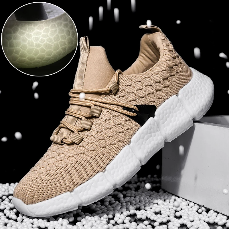 2020 Autumn New Men Running Shoes Popcorn Sole Soft and Comfortable Men's Casual Light Jogging Sneakers Men Zapatos De Mujer
2020 Autumn New Men Running Shoes Popcorn Sole Soft and Comfortable Men's Casual Light Jogging Sneakers Men Zapatos De Mujer