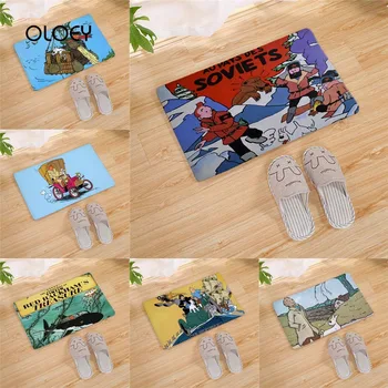 40 * 60cm Cartoon Tintin Adventure Car Goose Down Non-slip Carpet Kitchen Living Room Floor Mat Home Bedroom Decorative Cushion.
40 * 60cm Cartoon Tintin Adventure Car Goose Down Non-slip Carpet Kitchen Living Room Floor Mat Home Bedroom Decorative Cushion.