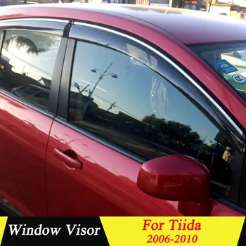 For Nissan Tiida 2006-2010 Plastic Black Window Visor Vent Shades Sun Rain Deflector Guard Auto Accessories 4PCS/SET
For Nissan Tiida 2006-2010 Plastic Black Window Visor Vent Shades Sun Rain Deflector Guard Auto Accessories 4PCS/SET