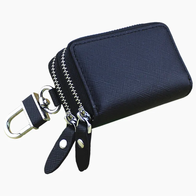 New Cowhide Men Car key wallet Double Zipper Key holder for keys Brand Key housekeeper leather Hotselling key chains for women
New Cowhide Men Car key wallet Double Zipper Key holder for keys Brand Key housekeeper leather Hotselling key chains for women