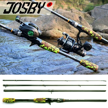 Spinning Fishing Rod Casting lure rod Reel Fly Carbon Carp Feeder Pole Ultralight Pesca 2.1M 6-22LB 2-15G M Power 4 Sections
Spinning Fishing Rod Casting lure rod Reel Fly Carbon Carp Feeder Pole Ultralight Pesca 2.1M 6-22LB 2-15G M Power 4 Sections