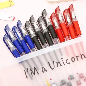 12/100Pcs/set Korean Gel Pen Black Blue Red Cute Stationary School Supply Kawai Stationery Store Office Accessory Thing Kit Item 
12/100Pcs/set Korean Gel Pen Black Blue Red Cute Stationary School Supply Kawai Stationery Store Office Accessory Thing Kit Item