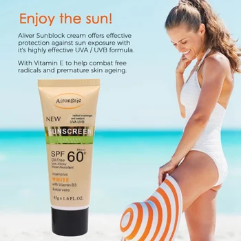 SPF 90+/50+/60+Facial Body Sunscreen Whitening Cream Skin Protective Cream Anti-Aging Oil-control Sunblock
SPF 90+/50+/60+Facial Body Sunscreen Whitening Cream Skin Protective Cream Anti-Aging Oil-control Sunblock