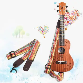 Ukelele Strap Colorful Ukelele Strap Nylon Woven Adjustable Uke Sling Suspender with End Pin kulele Guitar Accessories
Ukelele Strap Colorful Ukelele Strap Nylon Woven Adjustable Uke Sling Suspender with End Pin kulele Guitar Accessories