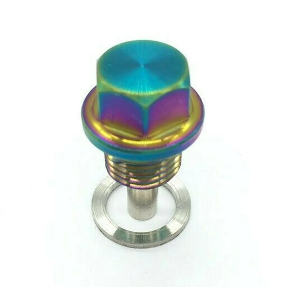 1 Pcs Oil Drain Screw Useful High Quality Magnetic Plug M14*1.5 Replacement Titanium Alloy Accessories Durable
1 Pcs Oil Drain Screw Useful High Quality Magnetic Plug M14*1.5 Replacement Titanium Alloy Accessories Durable