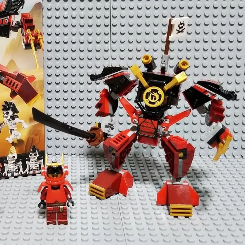 173pcs Compatible Legorret Ninjagoing The Samurai Mech Samurai Robots Building Blocks Toy for Children DIY Ninja Brick Gift
173pcs Compatible Legorret Ninjagoing The Samurai Mech Samurai Robots Building Blocks Toy for Children DIY Ninja Brick Gift