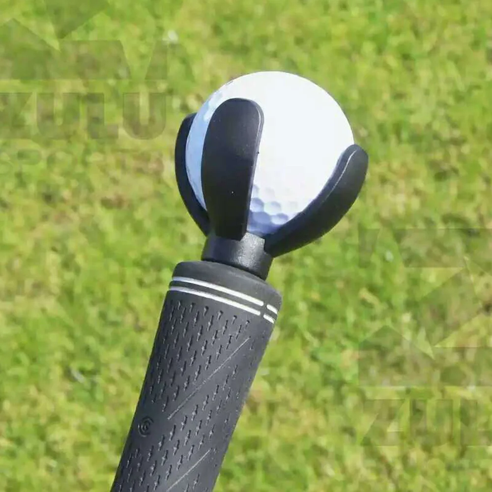 

New 4 Prong Golf Ball Pick Up Tool Ball Pick Up Retriever Grabber Claw Sucker Tool for Putter Grip Professional Golf Accessories