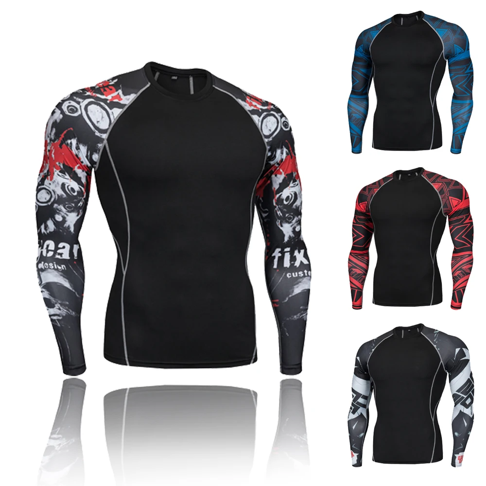 New High-Quality Men's Compression Long-Sleeved T-Shirt Running Slow-Drying Quick-Drying Clothes Gym Fitness Yoga Sports Tights
New High-Quality Men's Compression Long-Sleeved T-Shirt Running Slow-Drying Quick-Drying Clothes Gym Fitness Yoga Sports Tights