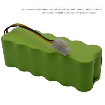 14.4V 3500mAh Battery For Samsung NaviBot SR8840 VCR8845 VC-RE70V NI-MH battery pack Sweeper Vacuum Cleaner Batteries 
14.4V 3500mAh Battery For Samsung NaviBot SR8840 VCR8845 VC-RE70V NI-MH battery pack Sweeper Vacuum Cleaner Batteries