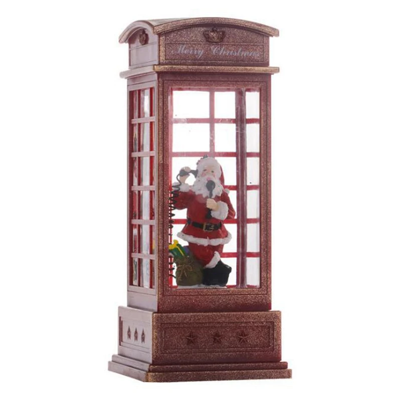 Lighted Snow Globe Christmas Lantern - Musical Glittering Water Globe Lantern Decoration for Christmas Home Tabletop, Battery-Op
Lighted Snow Globe Christmas Lantern - Musical Glittering Water Globe Lantern Decoration for Christmas Home Tabletop, Battery-Op