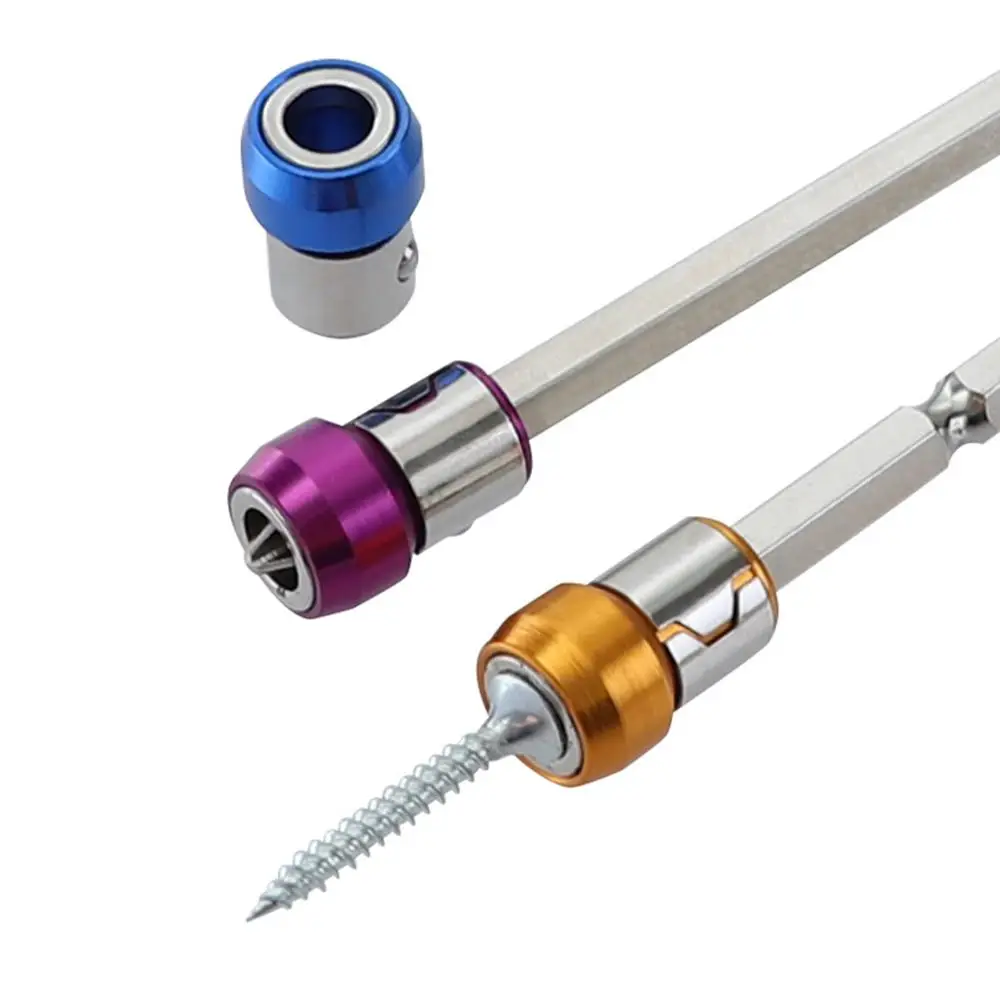 Electric Screwdriver Bit Strong Magnetizer Electric Screwdriver Bits Screw Pick Up Tools 1/4" 6.35mm Screwdriver Magnetic Ring
Electric Screwdriver Bit Strong Magnetizer Electric Screwdriver Bits Screw Pick Up Tools 1/4" 6.35mm Screwdriver Magnetic Ring