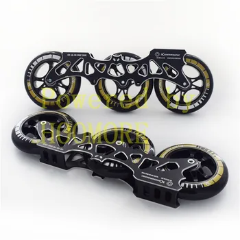 Roller Skates Base Batman Multi-purpose 3X110mm Skating Frame PS Black 110mm 3 wheels ILQ-11 Bearing spacer bolt Combine 1 pair
Roller Skates Base Batman Multi-purpose 3X110mm Skating Frame PS Black 110mm 3 wheels ILQ-11 Bearing spacer bolt Combine 1 pair
