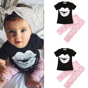 2Pcs Newborn Baby Girl Clothes Short Sleeve T-shirt Tops+Cute Pants Leggings Outfit Set Costume 2020 New
2Pcs Newborn Baby Girl Clothes Short Sleeve T-shirt Tops+Cute Pants Leggings Outfit Set Costume 2020 New