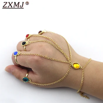 ZXMJ The Avengers Infinity Gauntlet Thanos Stone Gem Bracelet Charm Gold Gauntlet Bracelets Thanos For Women Men Jewelry gift
ZXMJ The Avengers Infinity Gauntlet Thanos Stone Gem Bracelet Charm Gold Gauntlet Bracelets Thanos For Women Men Jewelry gift